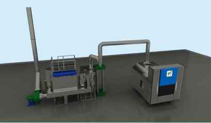 焚燒爐及尾氣處理系統